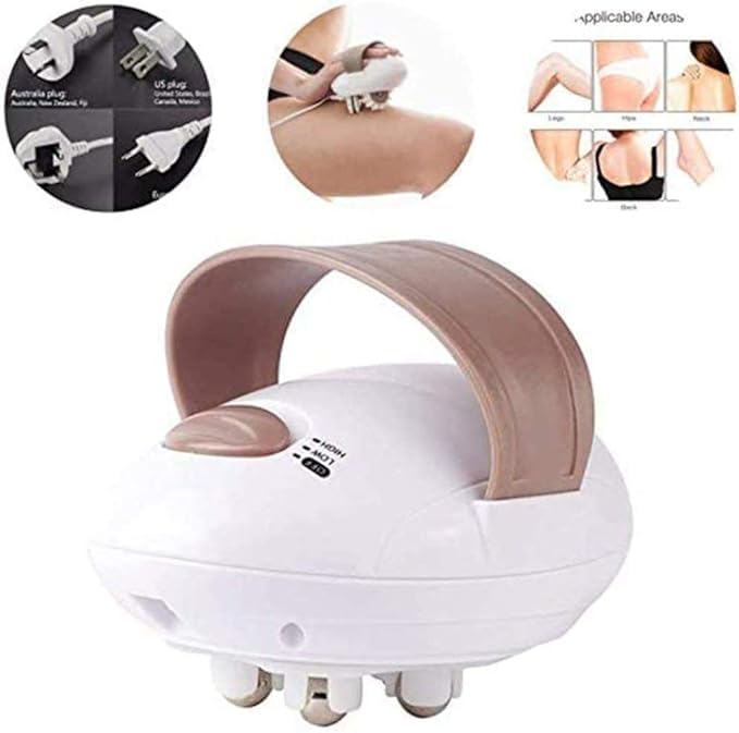 Buy Now Electric Slimming Massager Roller, 3D Handheld Fat Burning W...