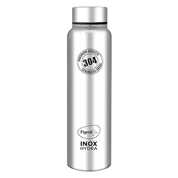 Pigeon by Stovekraft Inox Hydra Plus Stainless Steel Drinking Water Bottle 900 ml - Silver - image, photos