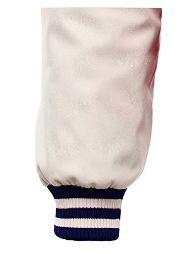 Guytalk Men's Letterman Style Premium Thick Fabric Varsity Baseball Jacket3