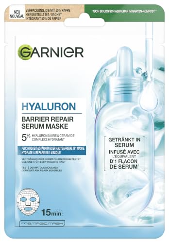 Garnier Hyaluron Barrier Repair Serum Maske