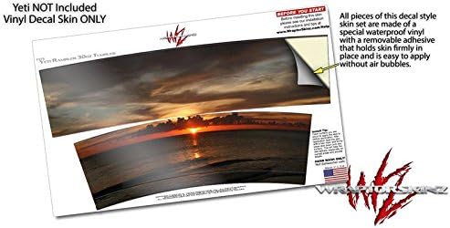Miniatura 3 de Prendieron fuego a la Cielo  Etiqueta autoadhesiva estilo piel Wrap Fits Yeti Rambler vaso de y Walmart Ozark Trail 30oz vasos (no incluido)