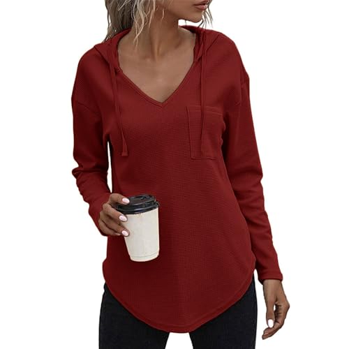 Decorie Sudaderas Mujer con Capucha Hoodie Mujer de Manga Larga c...