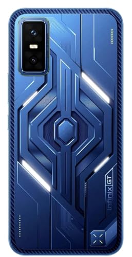 Image of Infinix GT 30 5G+ (Cyber Blue, 8GB RAM, 128GB Storage) | Dimensity 7400 | 120FPS BGMI Gaming | Gaming Triggers | 1.5 Million+ AnTuTu AI