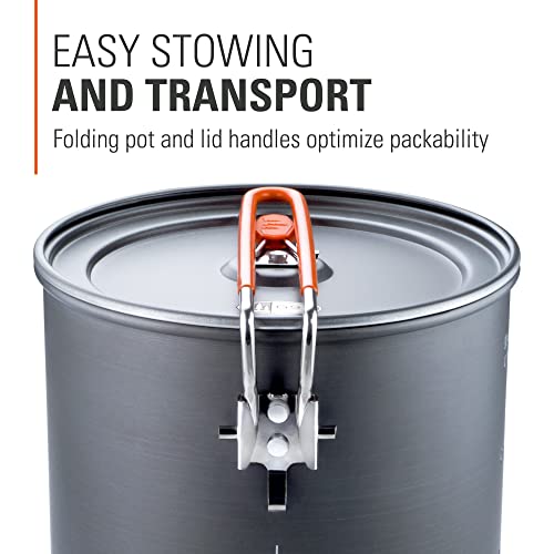 Image of GSI Outdoors Halulite Boiler, Hard-Anodized Camp Pot, 1.1L & 1.8L