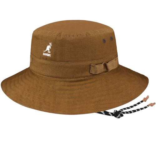 Image of Kangol Utility Cords Jungle Hat - Warm Grey /XL Bucket Hat