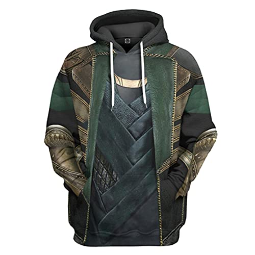 Image of 3D Captain Fashion Cosplay Hoodie Jacket