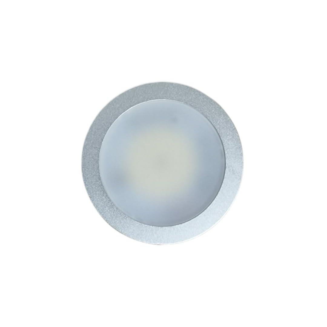 Marvix LED 12V 24V Spot Light IP44 Dimmable 3000k Warm White Recessed Bathroom Downlight for Campervan, Caravan, Motorhome & Boat Lighting