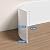 Frantie Flexible Vinyl Baseboard Trim, 4 Inch Peel and Stick Baseboard Molding Trim, Rubber Wall Base Board Moulding Trim for Floor (20 Feet)