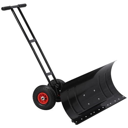 Best wheeled snow pusher