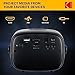 KODAK FLIK X2 Mini Pico Projector | Portable 100” Projector with Remote Control, Speakers & Carry Handle Plays Movies, TV & Games | Compatible with HDMI, USB, AV, MicroSD, Smartphone, Firestick, Black