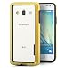 Produktbild Saxonia Samsung Galaxy A3 (2014) Hülle TPU Bumper Schutzhülle Case Rahmen Gelb