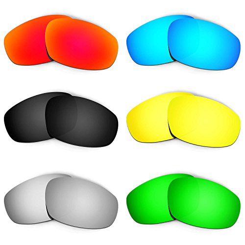 Lentes para Oakley Split Jacket con protección solar reforzada oro 24K