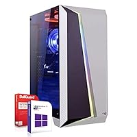 RGB Gaming PC AMD Ryzen 5 3400G - 4x3,7GHz |Marken Board|16GB DDR4|256GB SSD|Radeon RX Vega 11 4K HDMI|DVD-RW|USB 3.1|SATA3|Windows 10 Pro|3 Jahre Garantie
