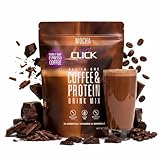 CLICK Espresso Protein Drink, Mocha (14-Servings), 15.8-Ounce Canister