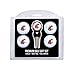 Team Golf NCAA Washington State Cougars Regulation Size Golf Balls (4 Count) & Divot Tool with Removable Double-Sided Magnetic Marker