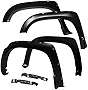 Tyger Auto TG-FF8T4178 Compatible with 2014-2021 Toyota Tundra | Smooth Matte Black Paintable Pocket Bolt-Riveted Style Fender Flare Set, 4 Piece | Factory Mudflaps Must be Removed