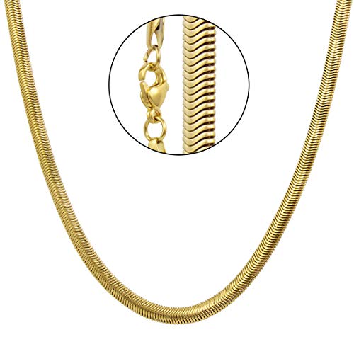 Stainless Steel Snake Chain Necklace
