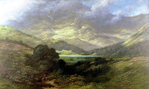 Peinture Highlands écossais Gustave Doré : transformez un mur vide et triste