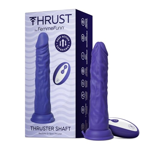 Femmefunn Thruster Shaft Dark Purple One Size