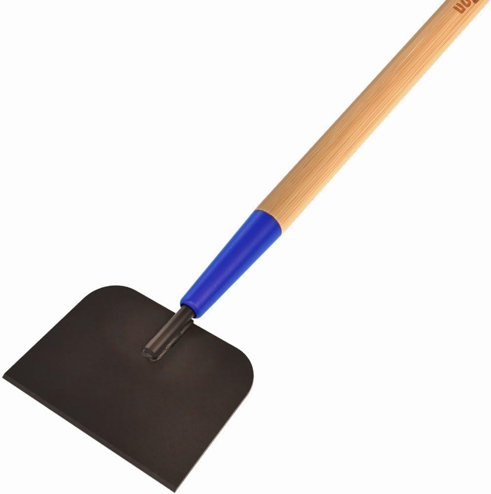 Bon Ice Scraper with 7 in. Forged Steel Blade and 60 in. Hardwood Handle – Heavy Duty Ice Chopper for Driveways, Sidewalks, Cars, and Construction Sites