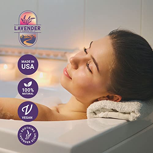 Relaxing Lavender Bath Salt | Epsom Salts And Dead Sea Minerals For Soaking & Muscle Relief | Foot Soak | Bath Salts For Women | Soothing Lavender Scent | Bath Products | Soak In Luxury 1 Lbs #TOP6