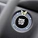 For Car Ignition Button Decoration Ring with For Crystal Style and One Click Start Accessory Features Zinc Alloy Construction and Rhinestone Accents (Red)