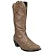 Roper Women's Western Embroidered Fashion Boot Tan Boot 6 B - Medium
