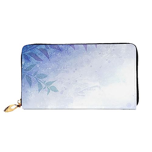 Pochette de téléphone et portefeuille imprimé fleur de glace pour vos sorties