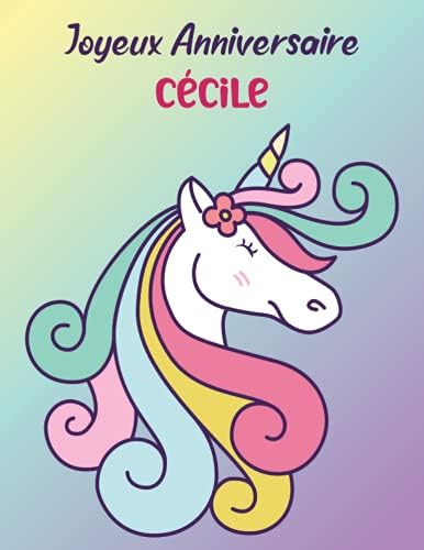 Joyeux Anniversaire Cecile Cahier De Dessins Carnet De Croquis Personnalise Format Extra Large 100 Pages A Remplir De Croquis Cadeau Unique D Anniversaire Pour Filles By Personnalise Licorne Amazon Ae Joyeux Anniversaire Cecile Cahier De Dessins Carnet De Croquis Personnalise Format Extra Large 100 Pages A Remplir De Croquis Cadeau Unique D Anniversaire Pour Filles By Personnalise Licorne Amazon Ae