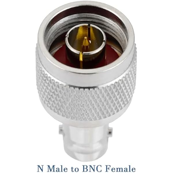 Vecys 4 Stuks N к BNC RF коаксиальный адаптер комплект N к BNC 4 типа адаптер комплект 50 Ом для радио антенны удлинитель