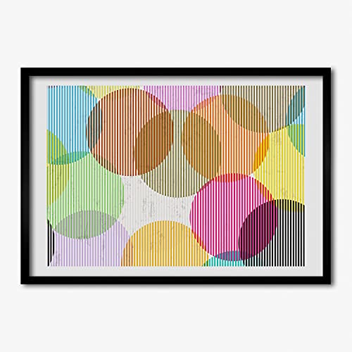 Cadre photo 70x50 cm Tulup en bois pour habiller un mur vide de salon
