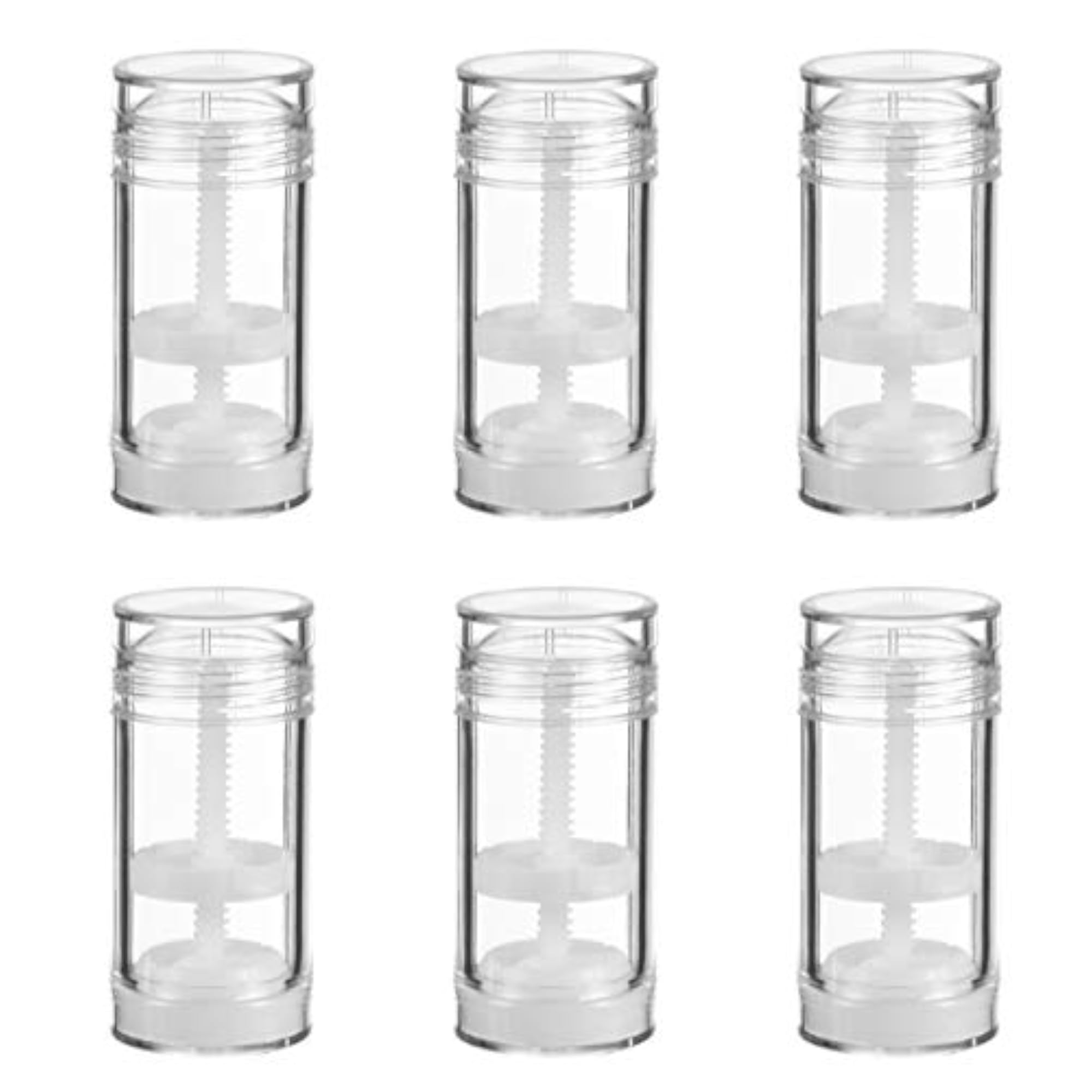 6Pcs Round Deodorant Containers for DIY Deodorants