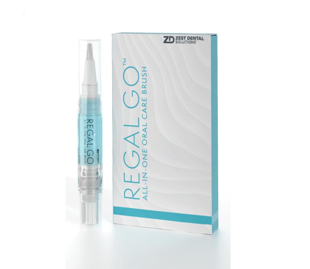 Regal GO Pro Toothbrush Toothpaste Combo Pen for Braces Crown Artificial and Normal Teeth in 4ml pens 10