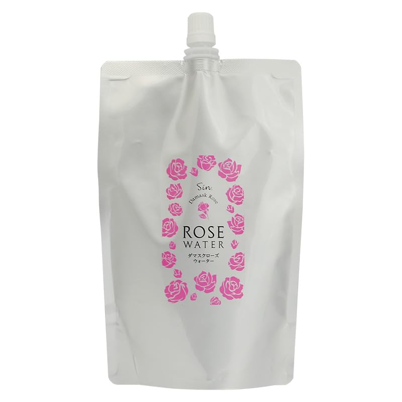 Amazon | ブルガリア産 ダマスク ローズウォーター 250ml パウチ