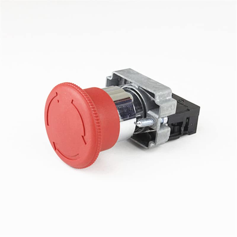Commutateur XB2 bouton d'arrêt d'urgence haute sécurité 600V 10A