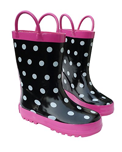 Foxfire for Kids Girls Rubber Rain Boots Toddler Children