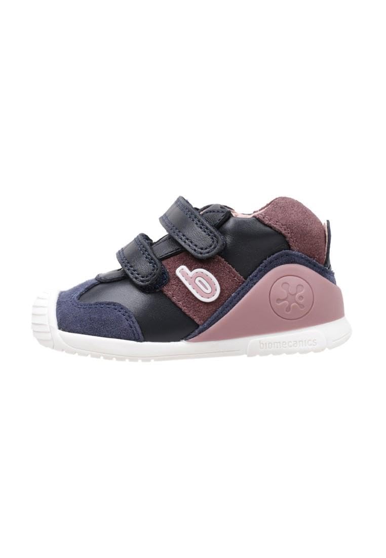 Biomecanics Zapatillas de Piel 221135 Negro, Rosa