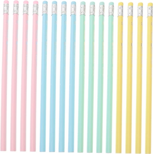 OSOLADY 三角軸筆 持ち運び便利な収納ホルダー付き 消し付き 書きやすい消せる筆 小学生向けスケッチ ノート アート用