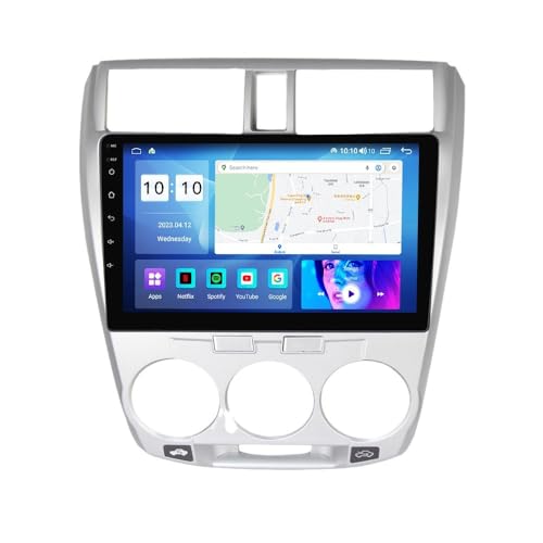 JIENIGUI Car Stereo Radio for Honda City 2008-2013 2G RAM+32G ROM