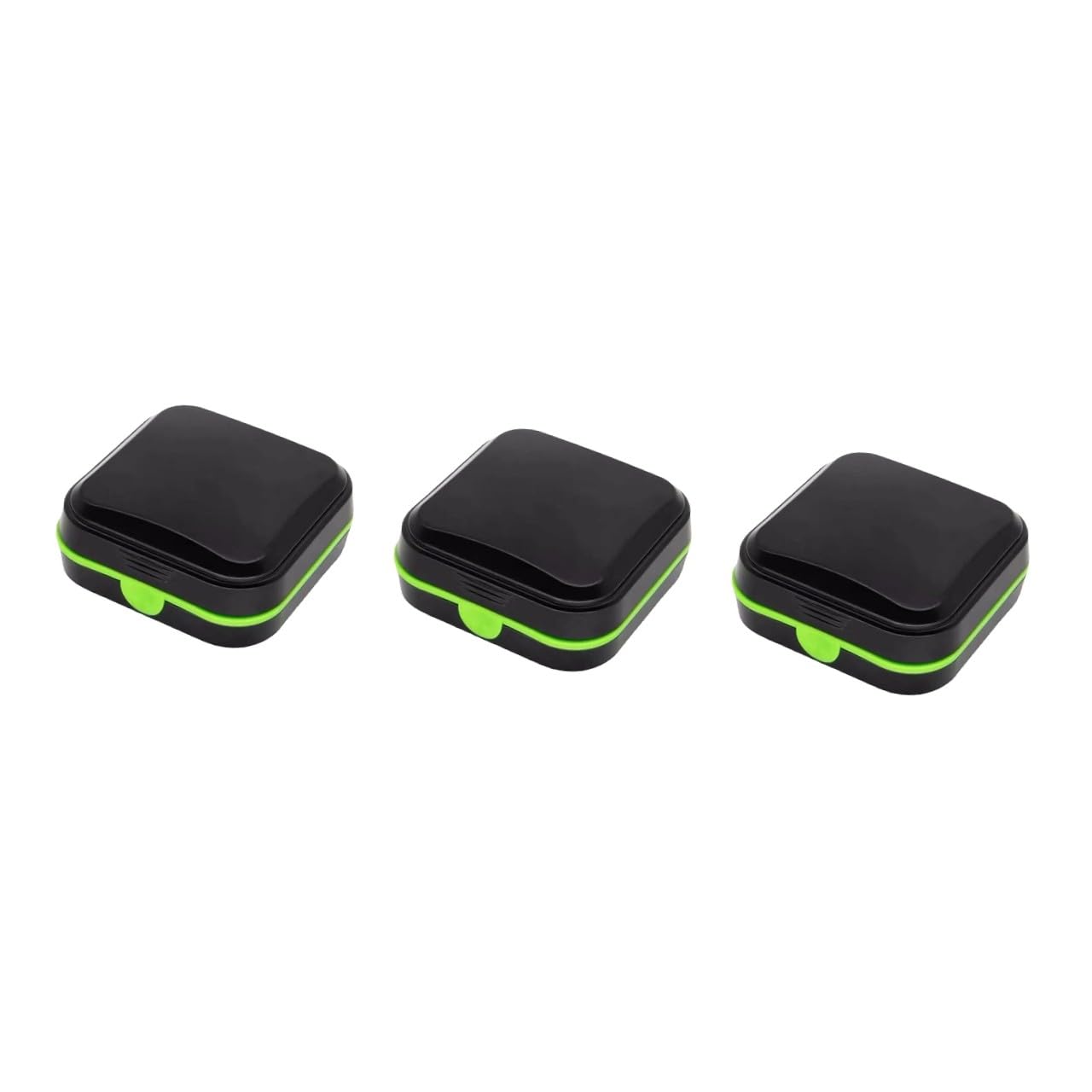 Beaupretty 3piezas Caja Protectora Portátil Para Auriculares Estuche Para Almacenamiento y Protección De Dispositivos Auditivos Diseño y