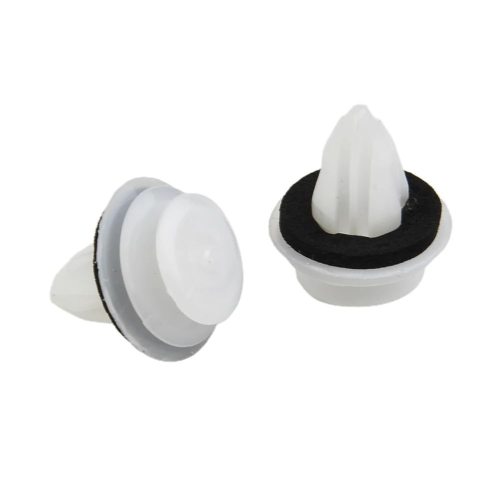 YTQMoreBNZ 100Pcs Door Panel Clip With Seal Ring Fastener Rivet Bumper Clip Retainer Car Interior Retaining Accessories