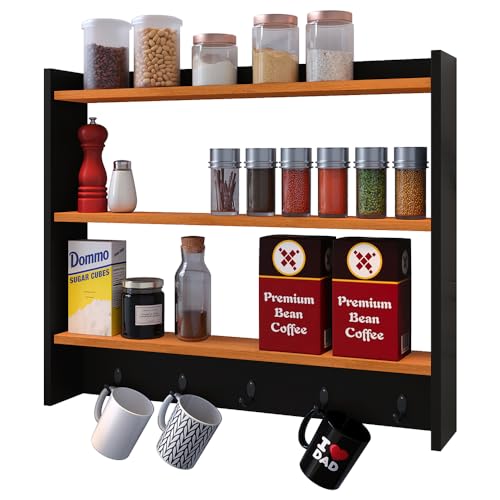 Armário Suspenso Suporte Xícaras Armarinho Amélia Nicho Organizad...