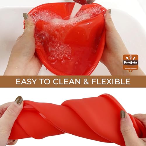 Image of PureBake Silicone Baking Products (Heart Cake Mould)