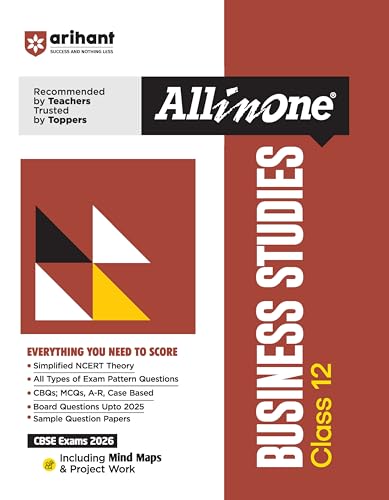 Image of (Old Edition) All in One Business Studies CBSE Class 12 for CBSE Exam 2025-26