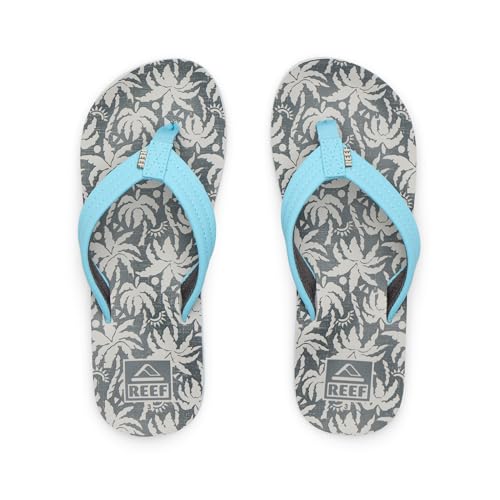 Image of REEF Boys Kids Ahi Beach Flip Flop, Soft Cushion Footbed, Water Friendly