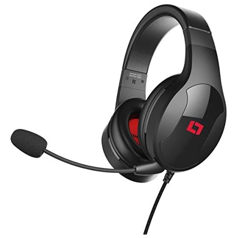 Lioncast LX20 Gaming Headset mit Mikrofon für PS5 / Playstation 5, PS4, Xbox, Switch, PC & Mac - PS5 Headset - Geschlossene Over Ear Kopfhörer mit Stereo-Sound Cover