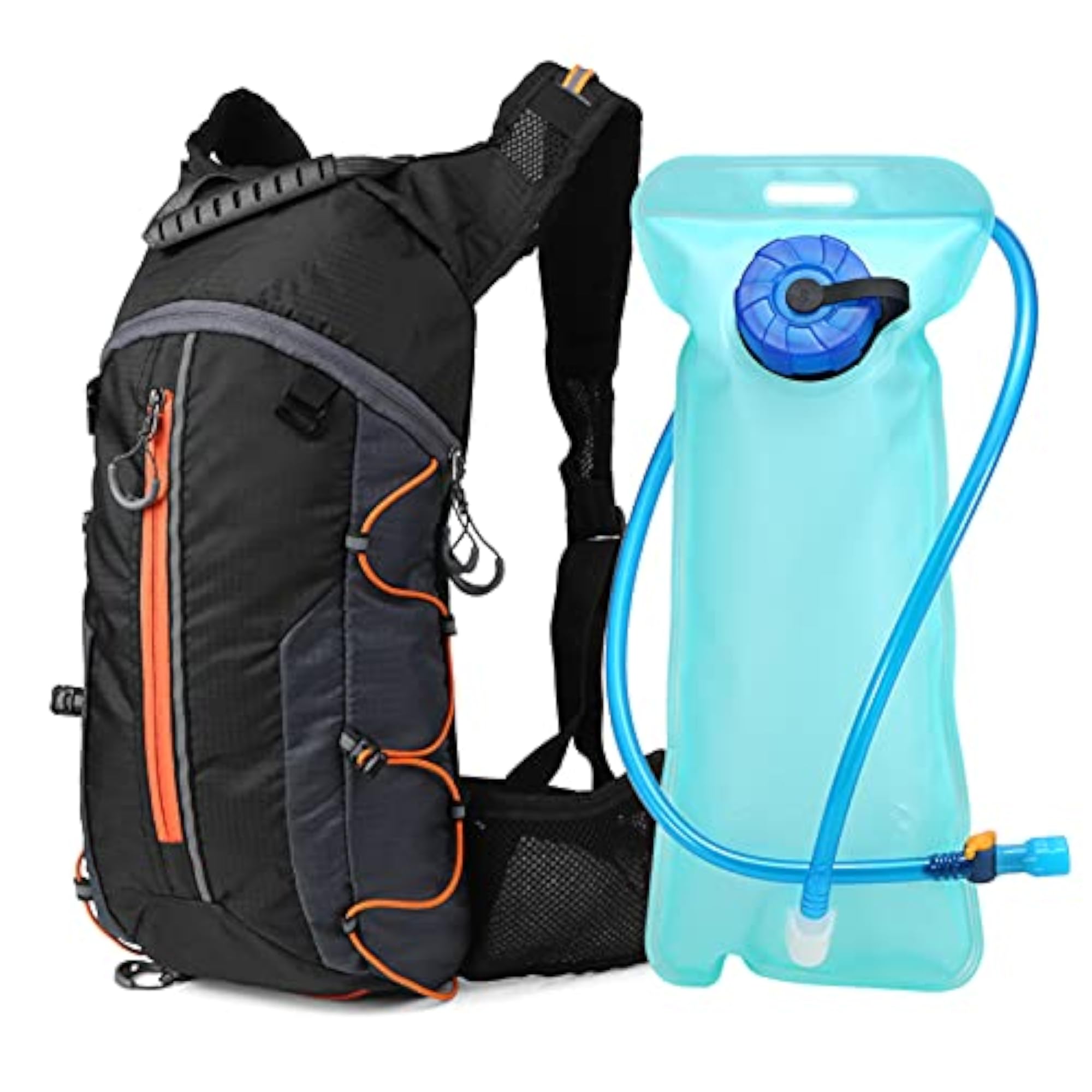 Foldable Cycling Backpack Lightweight Hydration Pack with 2L Bladder