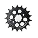Driven Racing 520 Steel Front Sprockets Compatible for Kawasaki EX250-J Ninja 250R 1987-2007 - Black / 15T