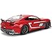 Diecast Model Car Compatible for Jada Bigtime Muscle 2024 Ford Mustang Dark Horse Diecast Model Car, 1:24 Scale, Red 36346