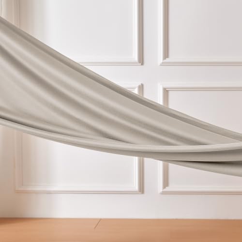 Image of Amazon Basics Jersey Knit 4-Piece Sheet Set, Wrinkle Resistant and Easy Fit, Includes 16 inch Deep Pocket Fitted Sheet, 1 Flat Sheet and 2 Pillowcases, Queen, Beige